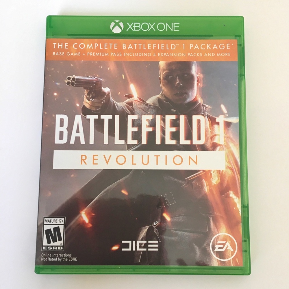 Battlefield 1 Revolution for Xbox One Preowned Video Game